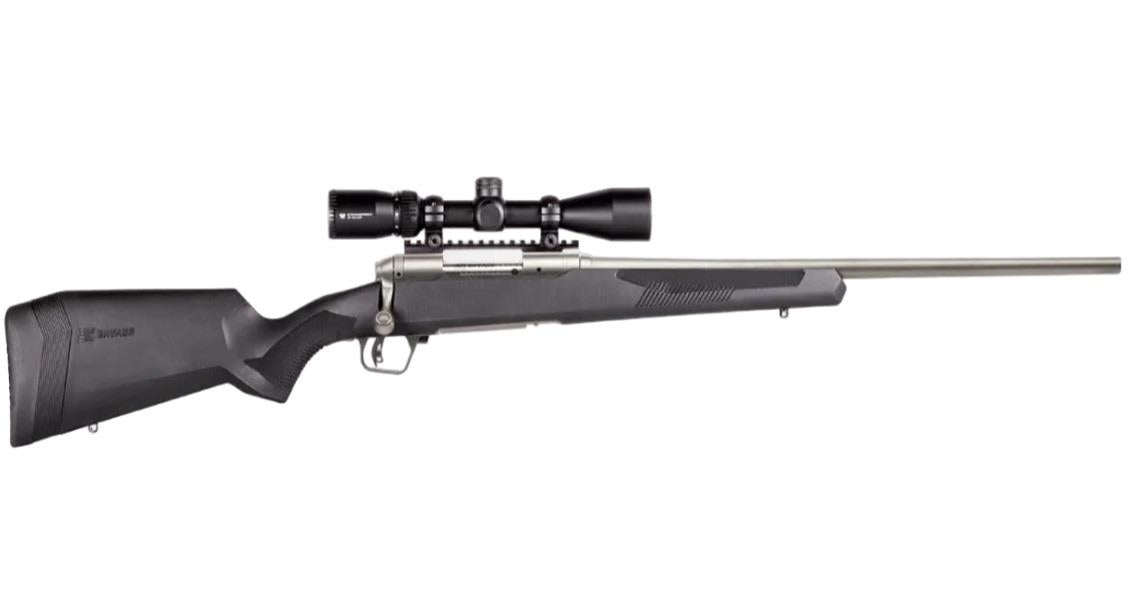 110 Apex Storm XP, 243WIN, Stainless 22"BBL w/Scope
