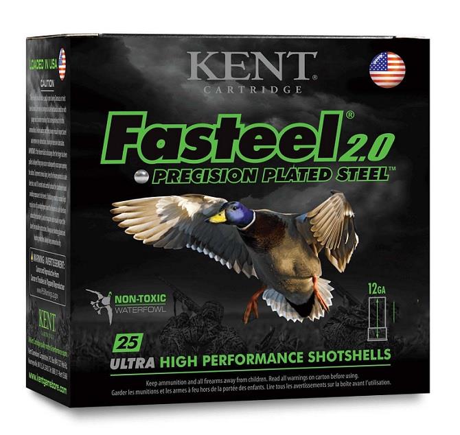 Fasteel 2.0, 12GA 3.5" 1-3/8 oz #BBB 1550FPS 25 Rds