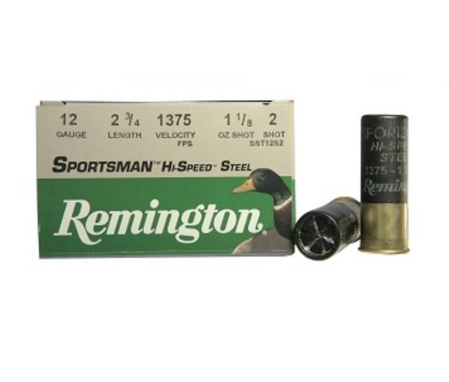 Sportsman Hi-Speed Steel 12Ga 2-3/4", 1-1/8oz #2 - 25 Rnds