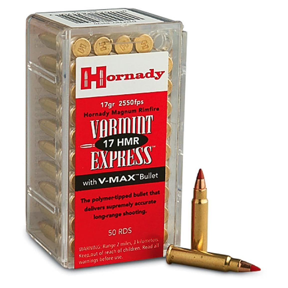 Hornady Varmint Express 17 HMR 17 Gr. V-Max