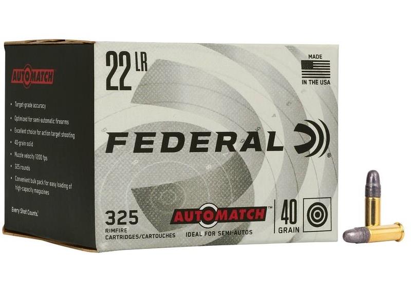 AutoMatch,22LR 40Gr 1200FPS - 325/Box