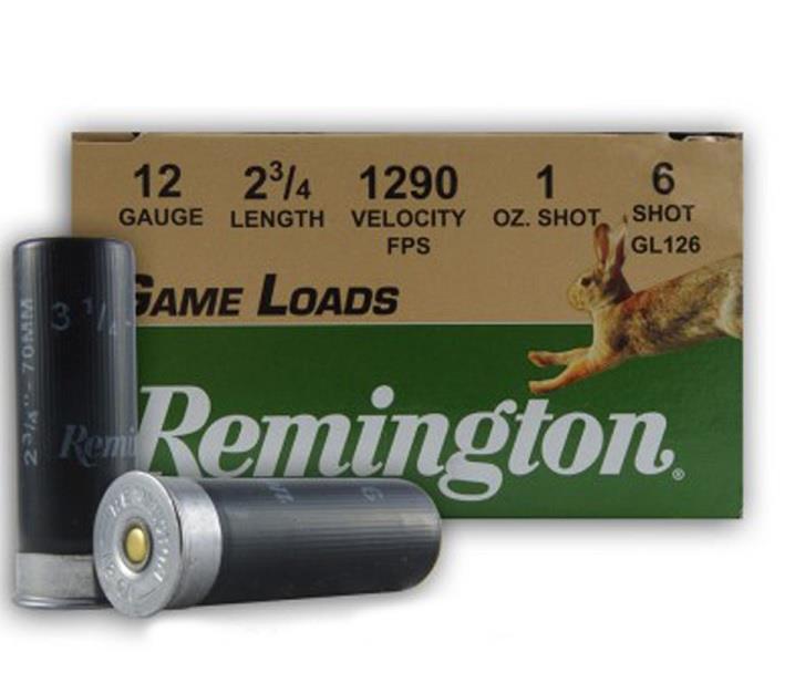 Game Load 12GA 2-3/4", 1oz. #6 - 25Rds