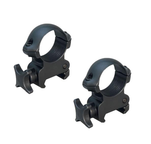 Millett Mount Grabber Steel Rings 30mm Med Matte