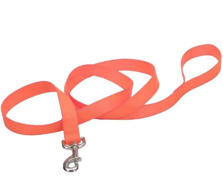 Remington Nylon Pet Leash 4' Safety Orange