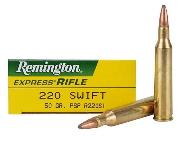 Remington High Performance Rifle 220 Swift 50 Gr. PSP