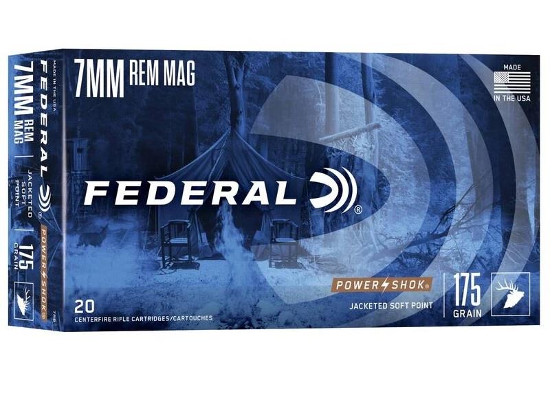 Power-Shok Rifle 7mm Rem Mag 175 Grain
