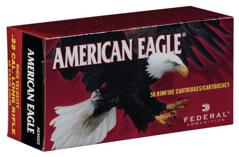 Federal American Eagle 22 LR 40 Gr. Solid