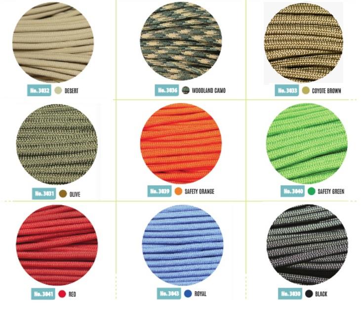 World Famous Paracord 550 - 100ft
