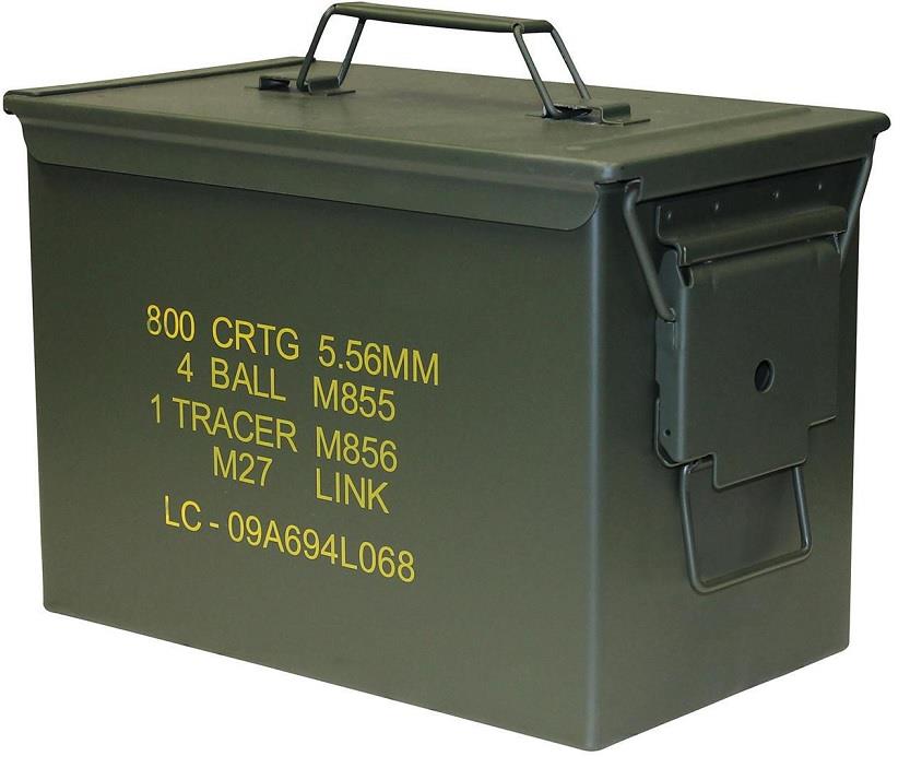 Steel Ammunition Box PA-108 FAT .50 CAL