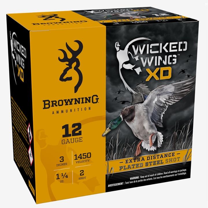 Browning 12GA Wicked Wing XD, 3"