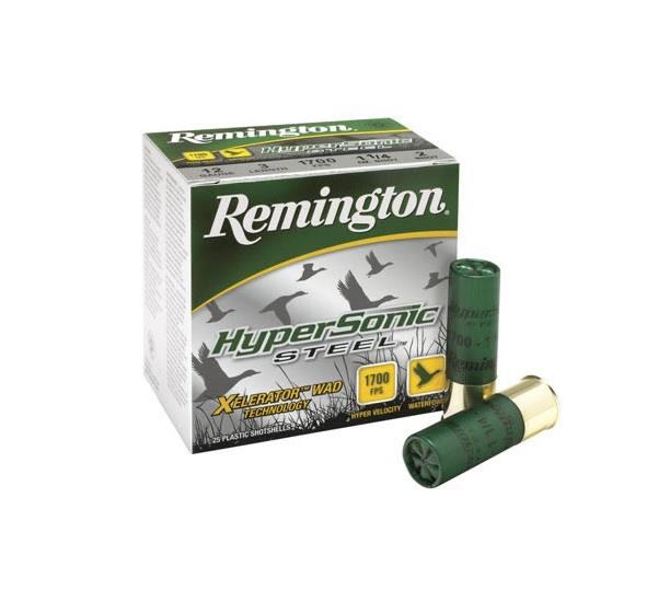 HyperSonic Steel 12Ga 3", 1-1/4oz 1700 fps, #2 - 25 Rds/Bx