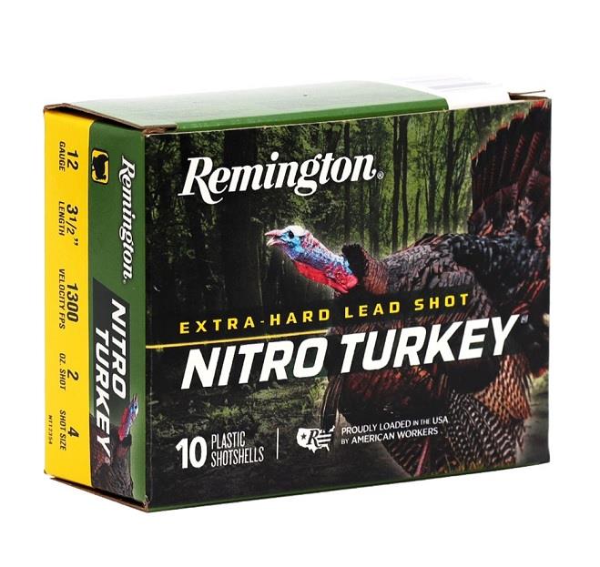 Nitro Turkey 12Ga 3-1/2'', 2oz #4 1300 FPS - 10Rds
