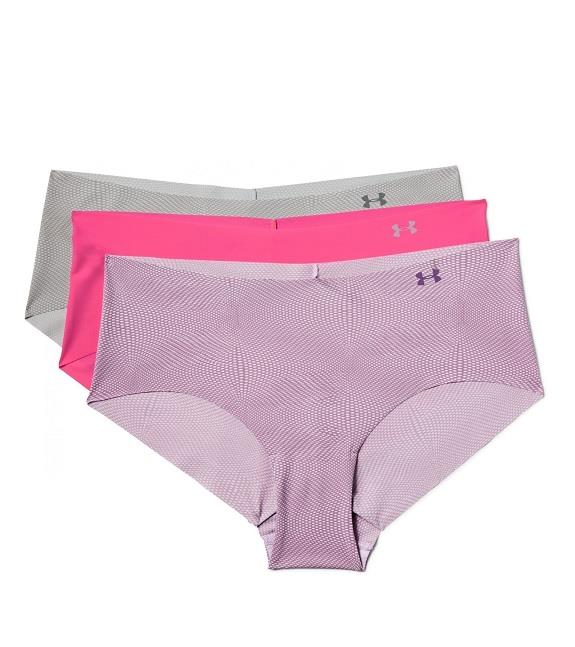 UA Pure Stetch Hipster 3-pk Printed