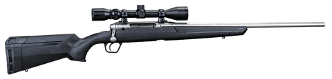 Savage Axis XP Stainless 22-250 Rem W/ 3-9x40 Weaver Scope