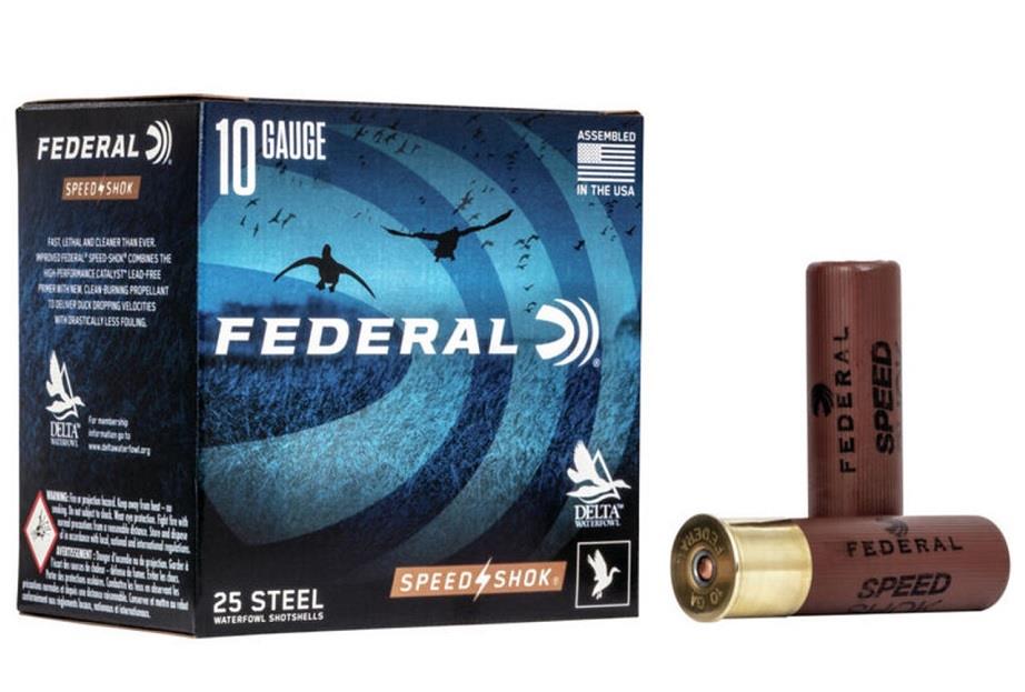 Federal Speed Shok 10GA 3-1/2'' 1-1/2 OZ #2 1450 FPS