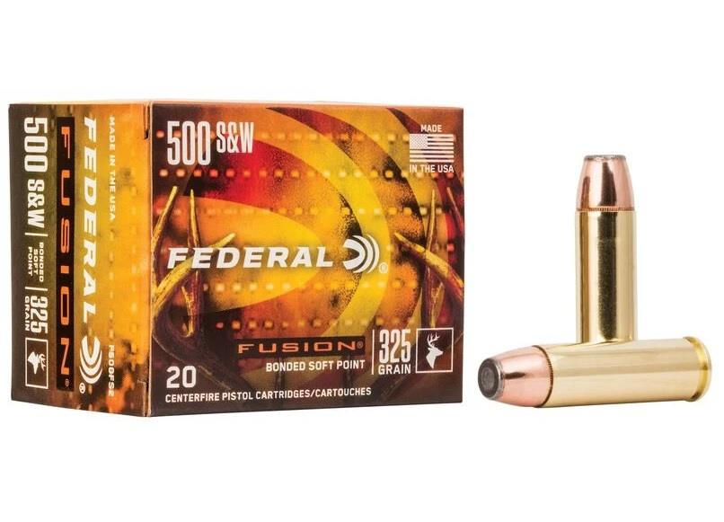 Fusion Fusion, 500 S&W, 325 Gr., 1450 fps - 20Rds