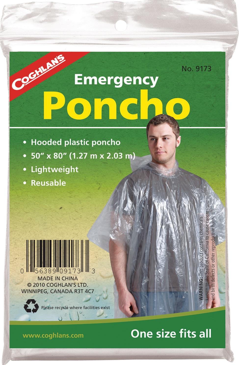 Coghlan's Emergency Poncho