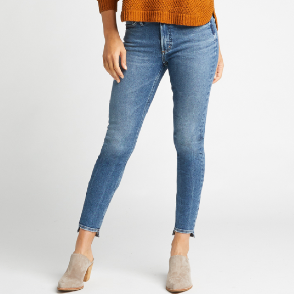 Silver Most Wanted Mid Rise - 27"Inseam