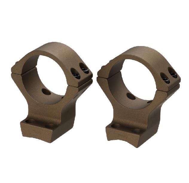 Browning X-Bolt Scope Rings - 30mm Burnt Bronze Cerakote