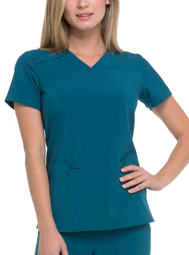 Dickies V-Neck Top - Womens