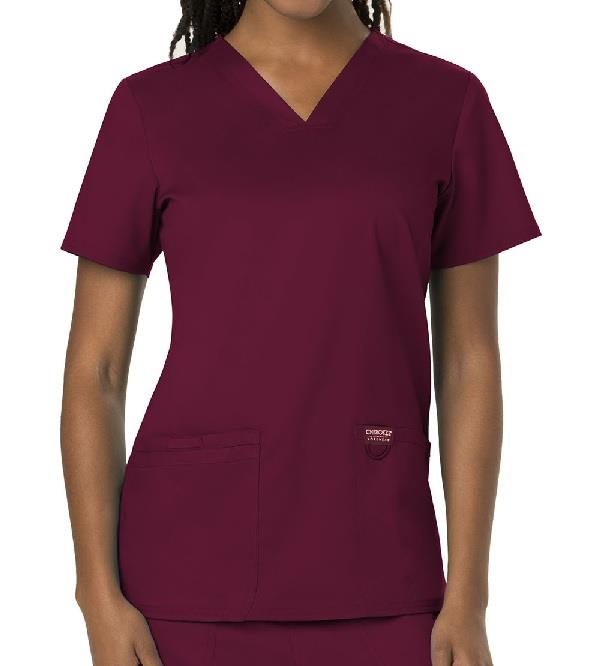 Cherokee WW Revolution V-Neck Top - Womens