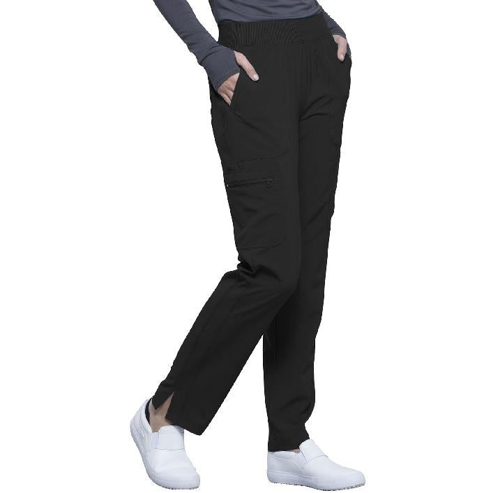 Cherokee Infinity Mid Rise Tapered Leg Pull-On Pant