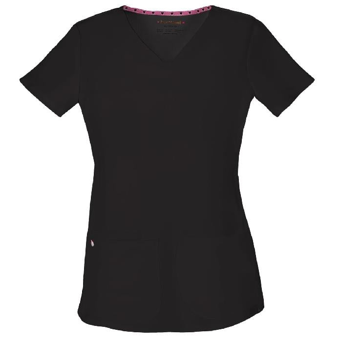 HeartSoul Break On Through Shaped V-Neck Top