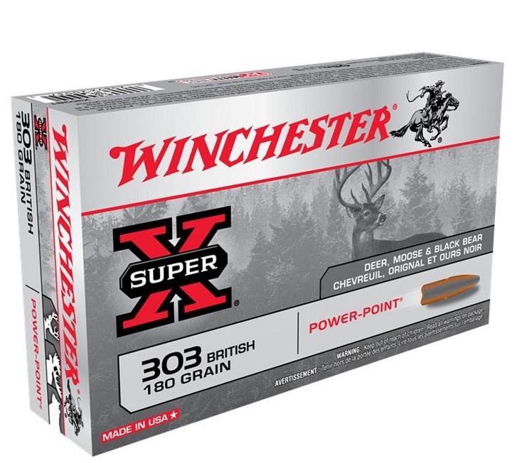 Winchester Super-X 303 British 180Gr. Power Point