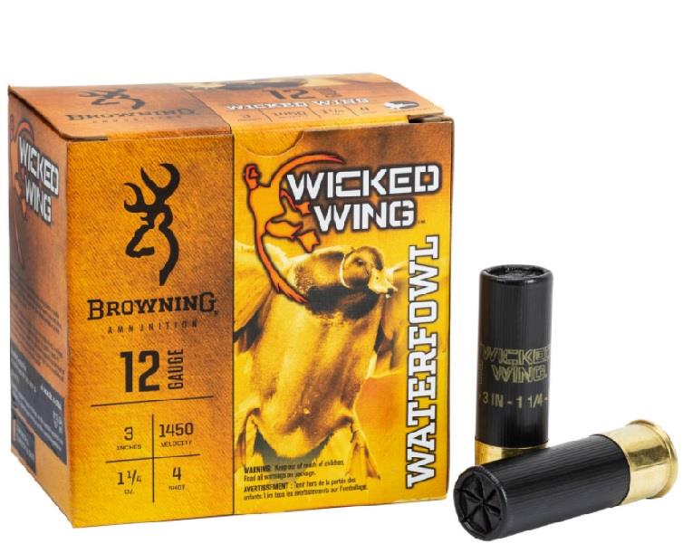 Browning Wicked Wing 12ga. 3" 1-1/4oz