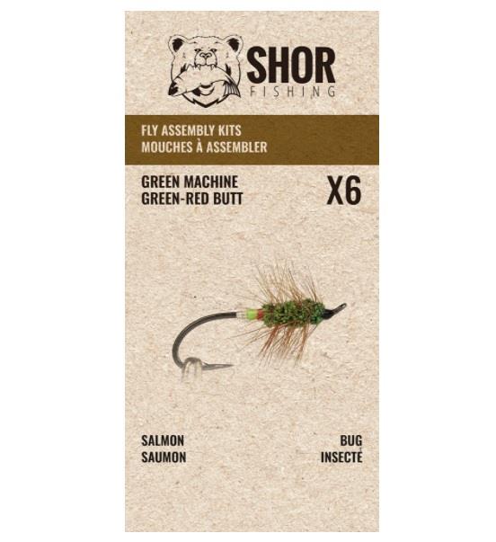 Shor Fly Kit - Green Machine Green Butt