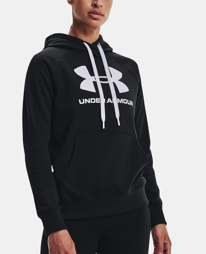 UA Rival Fleece Logo Hoodie - Womens