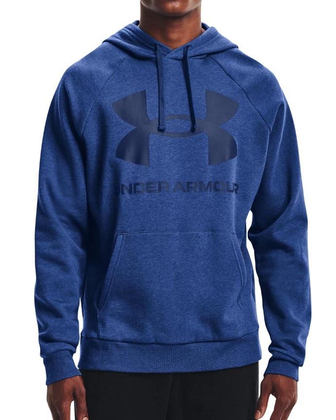 UA Rival Fleece Big Logo Hoodie - Mens