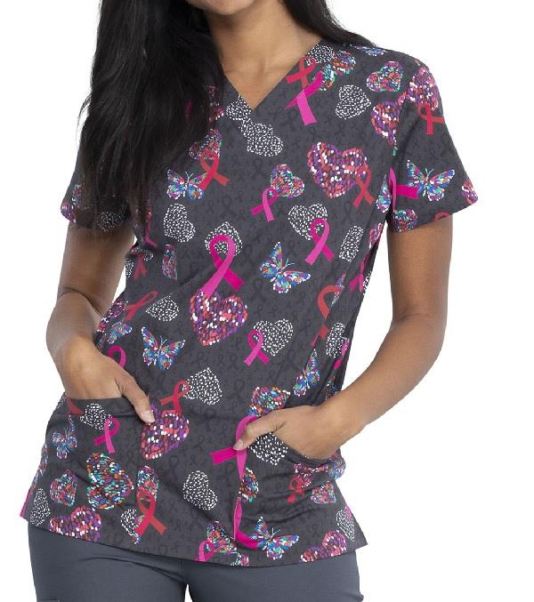 Dickies V-Neck Top - Womens