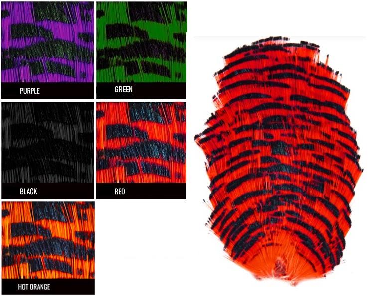 Shor - Golden Pheasant Tippet Dyed