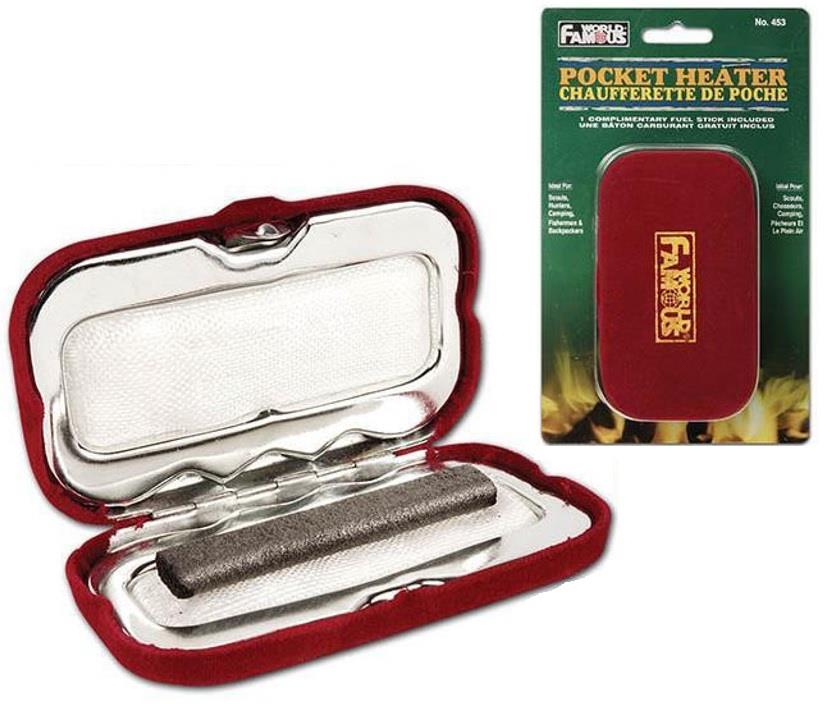 World Famous Solid Fuel Pocket Heater