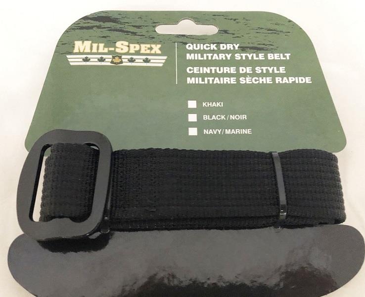 Mil-Spex Quick Dry Web Belt - Mens