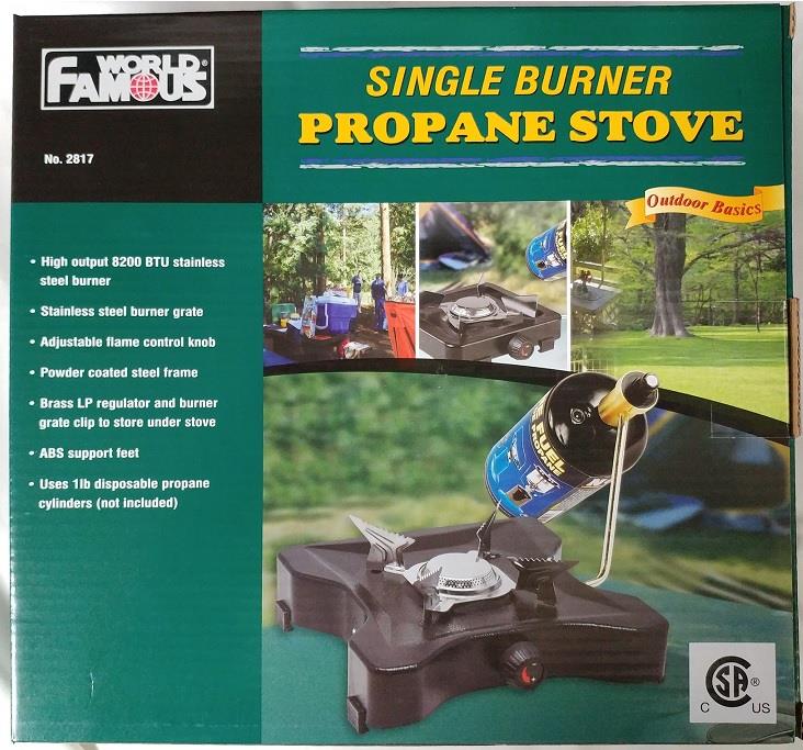 Single Burner Propane Stove