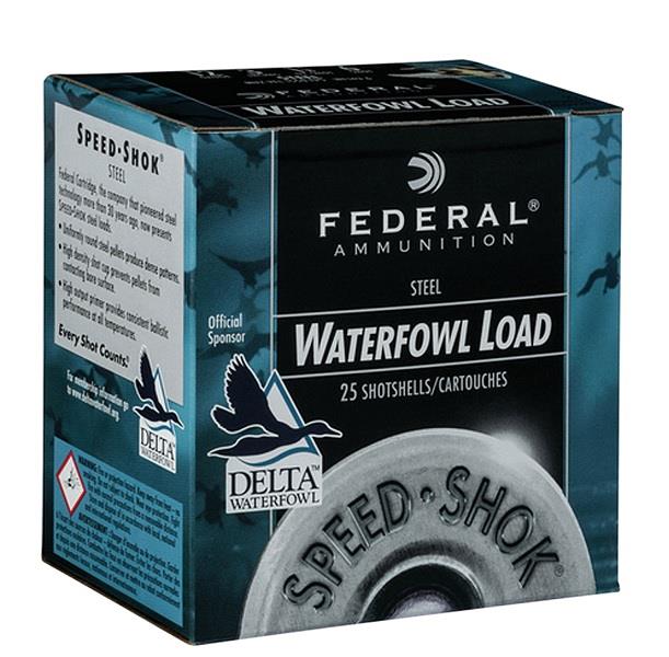 Federal WF1423 Speed-Shok 12GA 3" 1-1/4oz #3 - 25Shotshells