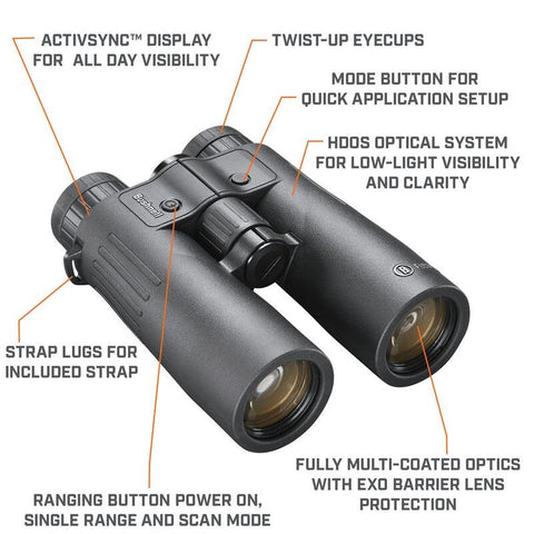 Bushnell Fusion X 10x42 Rangefinding Binoculars