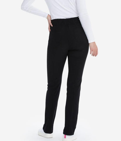 Mid Rise Pull-On Tapered Leg Pant - Womens