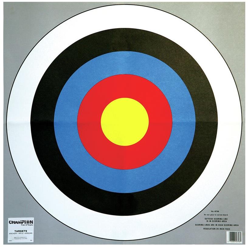 Champion 24" Archery Targets - 2/pk