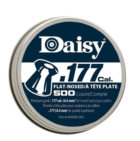 Daisy .177 Caliber Precisionmax Flat Pellets, 500ct. Tin