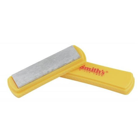Smith's 4in Natural Arkansas Sharpening Stone w/ Cover