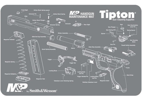 Maintenence Mat 11"X17" M&P by Smith & Wesson