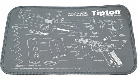 Tipton Glock Maintenence Mat 11"X17"