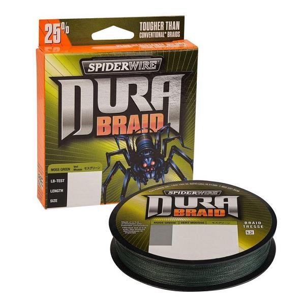 SpiderWire DuraBraid 80lbs 150yds - Moss Green
