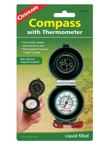 Compass with Thermometer