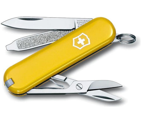Yellow Classic SD Small Pocket Knife