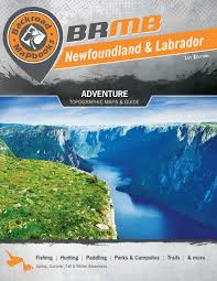 Backroad Mapbook GPS Maps -Newfoundland And Labrador - Garmin
