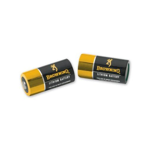 Browning 3V CR123A All-Temperature Batteries- 2 Pack